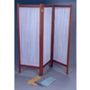 THREE FOLD SCREEN WH/FRM WH/CT