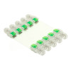 SURE-LOCK ELECTRODE CLIPS GREEN (10)