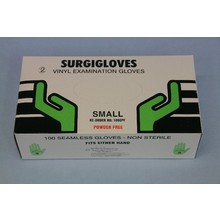 GLOVE VINYL P/F SML (100)**CURRENTLY UNAVAILABLE LONG TERM**