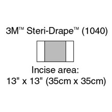 DRAPE INCISE 35 X 35CM STERI-D