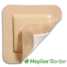 MEPILEX BORDER 7.5 X 7.5CM (5) ** DISCONTINUED PRODUCT PLEASE SEE MEPILEX BORDER FLEX**